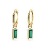 FAYE EARRINGS - EMERALD