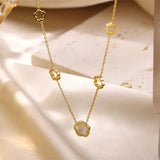 FLORA NECKLACE》Shell