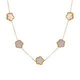 FLORA FIVE NECKLACE》Shell