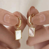 LUCIA EARRINGS》Mother of Pearl