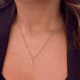 CHILLI GOLD NECKLACE