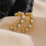 VENUS EARRINGS - CLEAR