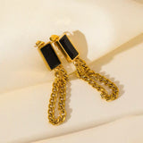 SIENNA EARRINGS - BLACK