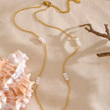 POSITANO NECKLACE》 Pearl