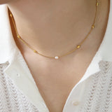 SINCLAIR NECKLACE》 Pearl