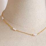 POSITANO NECKLACE》 Pearl