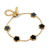 FLORA BRACELET》BLACK