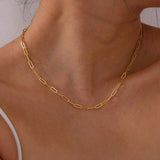 PAPER CLIP NECKLACE