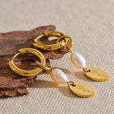 SERENA EARRINGS》Pearl