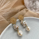 EVERLEIGH EARRINGS》Pearl