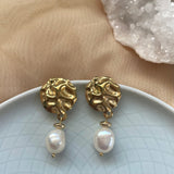 MARIELLA EARRINGS》Pearl