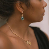 FAWN EARRINGS》Jasper & Hematite