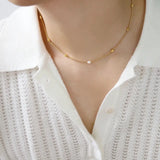 SINCLAIR NECKLACE》 Pearl