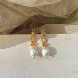 REMI EARRINGS》Pearl