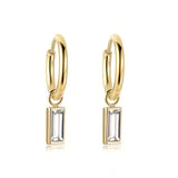 FAYE EARRINGS - CLEAR