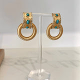 ALEXANDRA EARRINGS》Turquoise