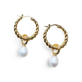 CLEO EARRINGS》Pearl