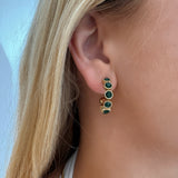 VENUS EARRINGS - EMERALD