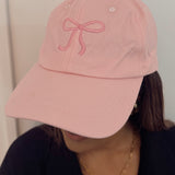 BOW CAP - PINK