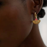 AKILA EARRINGS - PINK