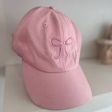 BOW CAP - PINK