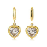 VALENTINE EARRINGS - CLEAR