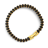 SONIA TENNIS BRACELET - BLACK