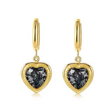 VALENTINE EARRINGS - BLACK