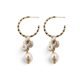 TALLULAH EARRINGS》Pearls