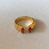 VEGA RING - Ruby