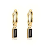 FAYE EARRINGS - BLACK