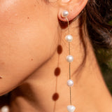 IVORY EARRINGS》Pearl