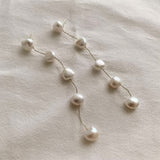 IVORY EARRINGS》Pearl