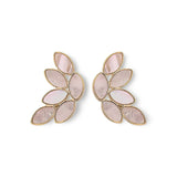 LOTUS EARRINGS》Mother of Pearl