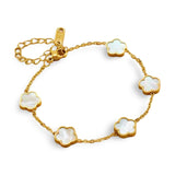 FLORA BRACELET》Shell