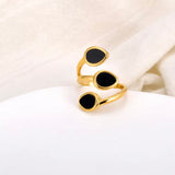 MARCELLA RING - BLACK