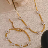 PETAL BRACELET》Shell