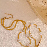 PETAL BRACELET》Shell