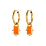 FATE EARRINGS - ORANGE