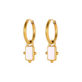 FATE EARRINGS - WHITE