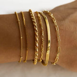 BOX CHAIN BRACELET