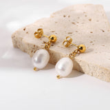 SOFIA EARRINGS》Pearl