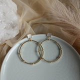 ZURI EARRINGS》Shell
